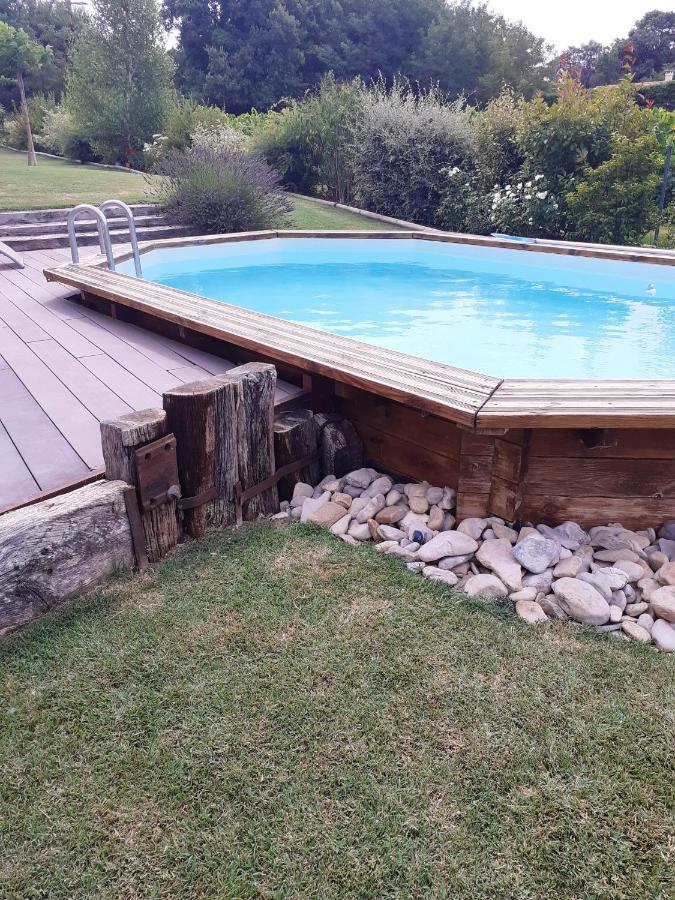 Villa Accueillante A Colonzelle Avec Piscine Privee Exterior foto